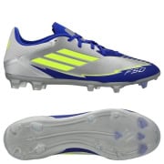 adidas F50 Messi League FG/AG La Vida Rapida - Sølv/Gul/Blå
