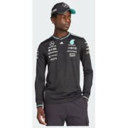 Adidas Mercedes - AMG Petronas Formula One Team Driver Long Sleeve Black Authentic trøje