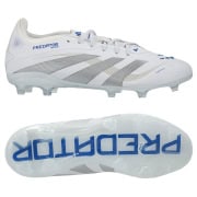 adidas Predator Elite FG Polar Victory - Hvid/Sølv/Blå Børn