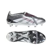 adidas Predator Elite Fold-over Tongue FG Jude Bellingham Chrome Dream - Sølv/Bordeaux/Bordeaux LIMITED EDITION