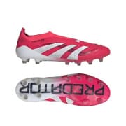 adidas Predator Elite Laceless AG Pure Victory - Rød/Hvid/So