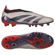 adidas Predator Elite Laceless AG Vivid Horizon - Sølv/Sort/