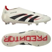 adidas Predator Elite Laceless FG Champagne - Hvid/Sort/Rød