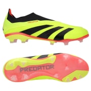 adidas Predator Elite Laceless FG Energy Citrus - Gul/Sort/R