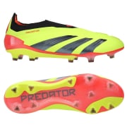 adidas Predator Elite Laceless FG Energy Citrus - Gul/Sort/R