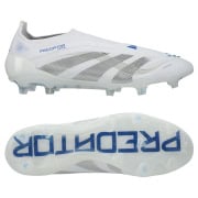 adidas Predator Elite Laceless FG Polar Victory - Hvid/Sølv/