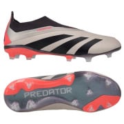 adidas Predator Elite Laceless FG Vivid Horizon - Sølv/Sort/