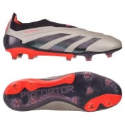 adidas Predator Elite Laceless FG Vivid Horizon - Sølv/Sort/