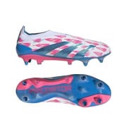 adidas Predator Elite Laceless SG Reemergence - Hvid/Blå/Pin