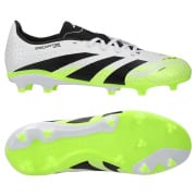 adidas Predator League FG/AG Radiant Blaze - Hvid/Sort/Grøn 