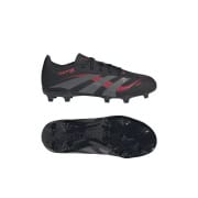 adidas Predator League FG/AG Stealth Victory - Sort/Grå/Rød 