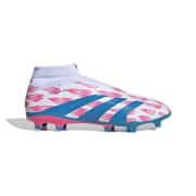 adidas Predator League Laceless FG Reemergence - Hvid/Blå/Pi