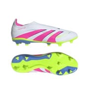 adidas Predator League Laceless FG/AG Celestial Victory - Hvid/Pink/Grøn