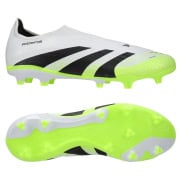 adidas Predator League Laceless FG/AG Radiant Blaze - Hvid/S