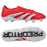 adidas Predator Pro FG Pure Victory - Rød/Hvid/Sort