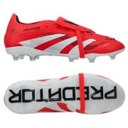 adidas Predator Pro Fold-over Tongue FG Pure Victory - Rød/H