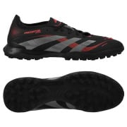 adidas Predator Pro TF Stealth Victory - Sort/Grå/Rød
