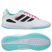 adidas Super Sala III IC - Hvid/Sort/Turkis Børn