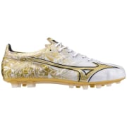 Mizuno Alpha Elite AG Prism Gold - Hvid/Guld/Sort