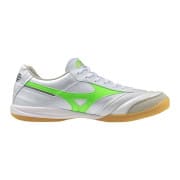 Mizuno Morelia Sala Elite IN Frontier - Hvid/Neongrøn/Sølv
