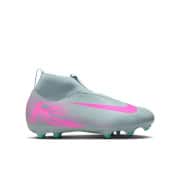 Nike Air Zoom Mercurial Superfly 10 Academy MG Prism - Blå/Pink Børn
