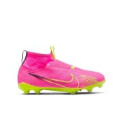 Nike Air Zoom Mercurial Superfly 9 Pro FG Luminous - Pink/Neon/Grå Børn