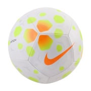 Nike Fodbold Pitch Max Voltage - Hvid/Neon/Or