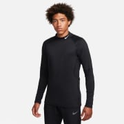 Nike Pro Warm Compression Mock - Sort/Hvid