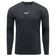 Nike Pro Warm Crew - Sort/Hvid Lange Ærmer