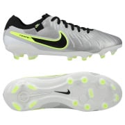 Nike Tiempo Legend 10 Pro FG Mad Voltage - Sølv/Sort/Neon