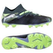 PUMA Future 7 Match FG/AG Lights Out - Blå/Hvid/Grøn Kvinde