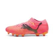 PUMA Future 7 Pro + FG/AG Forever Faster - Pink/Sort/Orange