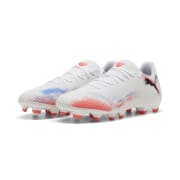 PUMA Future 8 Play FG/AG Untamed - Hvid/Sort/Rød
