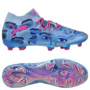 PUMA Future 8 Ultimate FG Klub VM X KidSuper - Blå/Blå/Lilla LIMITED EDITION