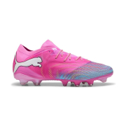 PUMA Future 9 Fusion Low Cut FG/AG Showtime - Pink/Orange/Blå/PUMA Hvid