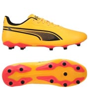 PUMA King Match FG/AG Forever Faster - Orange/Sort/Pink