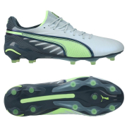 PUMA King Ultimate FG/AG Lights Out - Grøn/Grøn/Blå