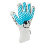 Uhlsport Målmandshandske Fangmaschine CyberTec Supergrip+ Finger Surround - Hvid/Turkis/Sort