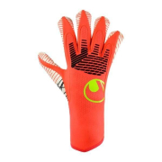 Uhlsport Målmandshandske Fangmaschine Ultragrip ZNE HYBD - Rød/Hvid/Gul