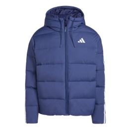 adidas Vinterjakke Dun Essentials 3-Stripes - Navy