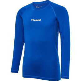 Hummel BL Performance Baselayer Lange Ærmer - Ægte blå Børn