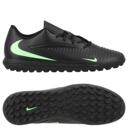 Nike Phantom 6 Club Low Cut TF Shadow - Sort/Grøn