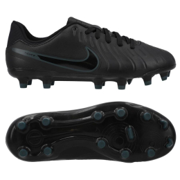 Nike Tiempo Legend 10 Academy MG Shadow - Sort/Grøn Børn