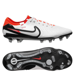 Nike Tiempo Legend 10 Elite FG Ready - Hvid/Sort/Rød