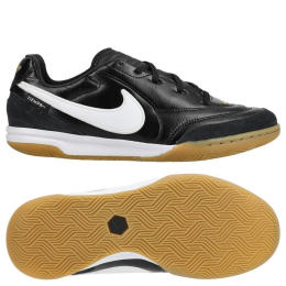 Nike Tiempo Streetgato IC - Sort/Hvid Børn