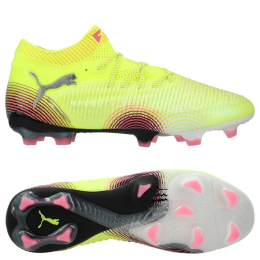 PUMA Future 8 Ultimate FG Audacity - Gul/PUMA Sort/Pink