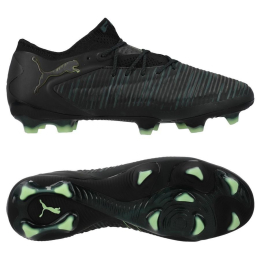 PUMA Future 8 Ultimate Lav FG Eclipse - PUMA Sort/Grøn/Grøn