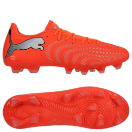 PUMA Future 9 Play FG/AG Unleashed - Rød/PUMA Hvid/PUMA Sort