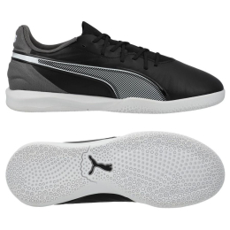 PUMA King Match IT Eclipse - Sort/Hvid/Grå Børn