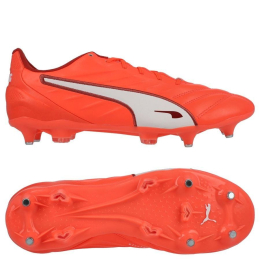 PUMA King Pro SG Unlimited - Rød/PUMA Hvid/Rød